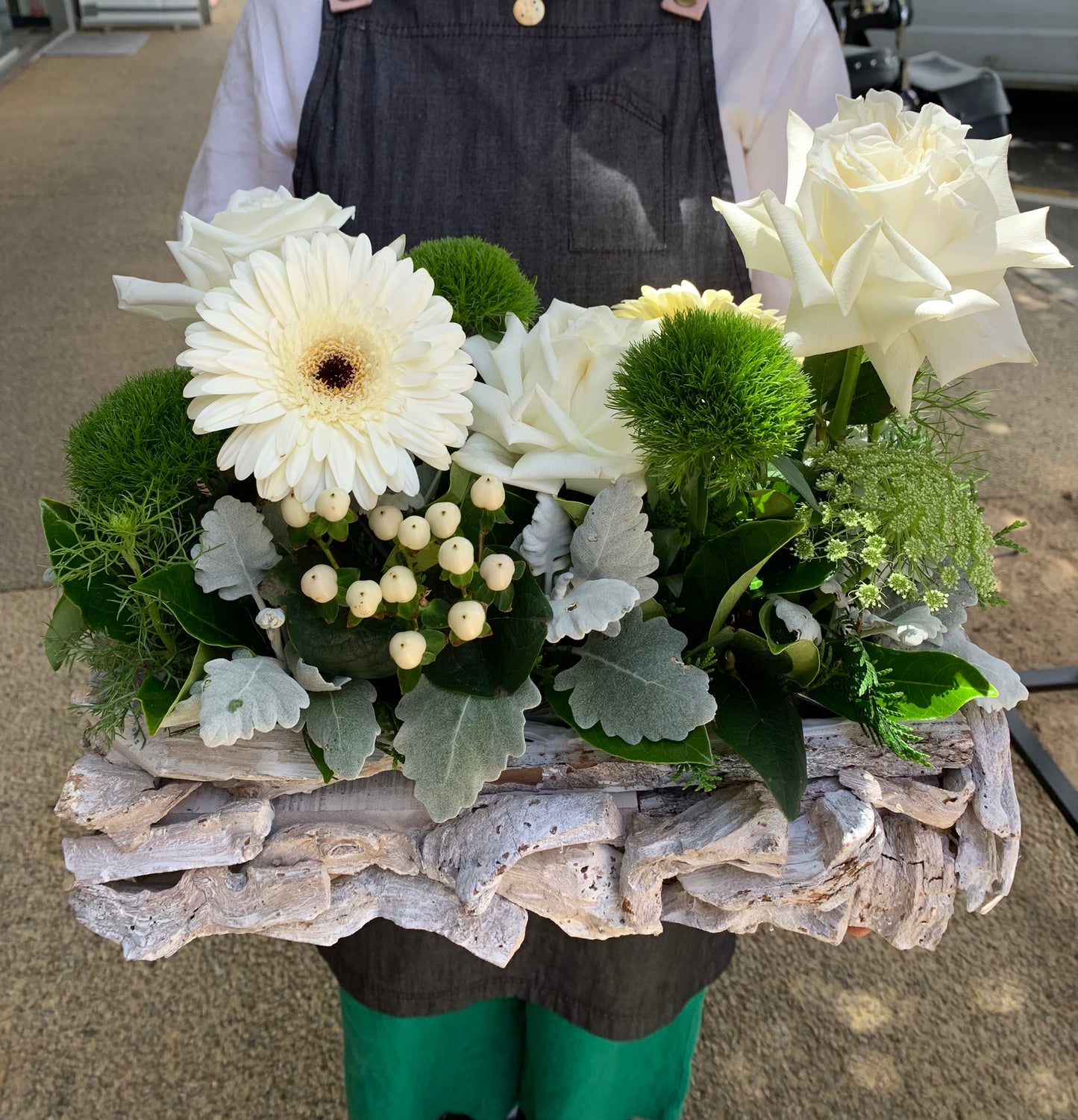 Snowwhite centrepiece