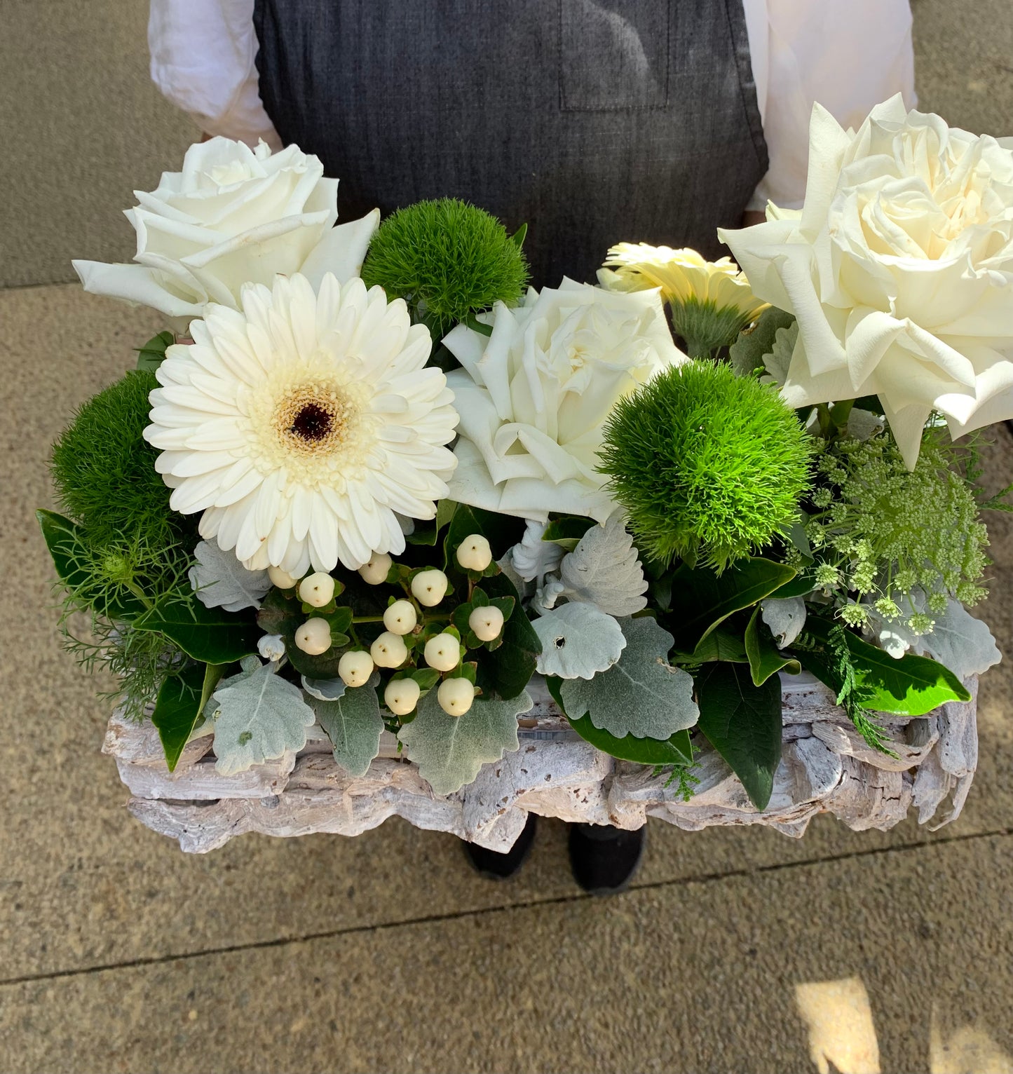 Snowwhite centrepiece