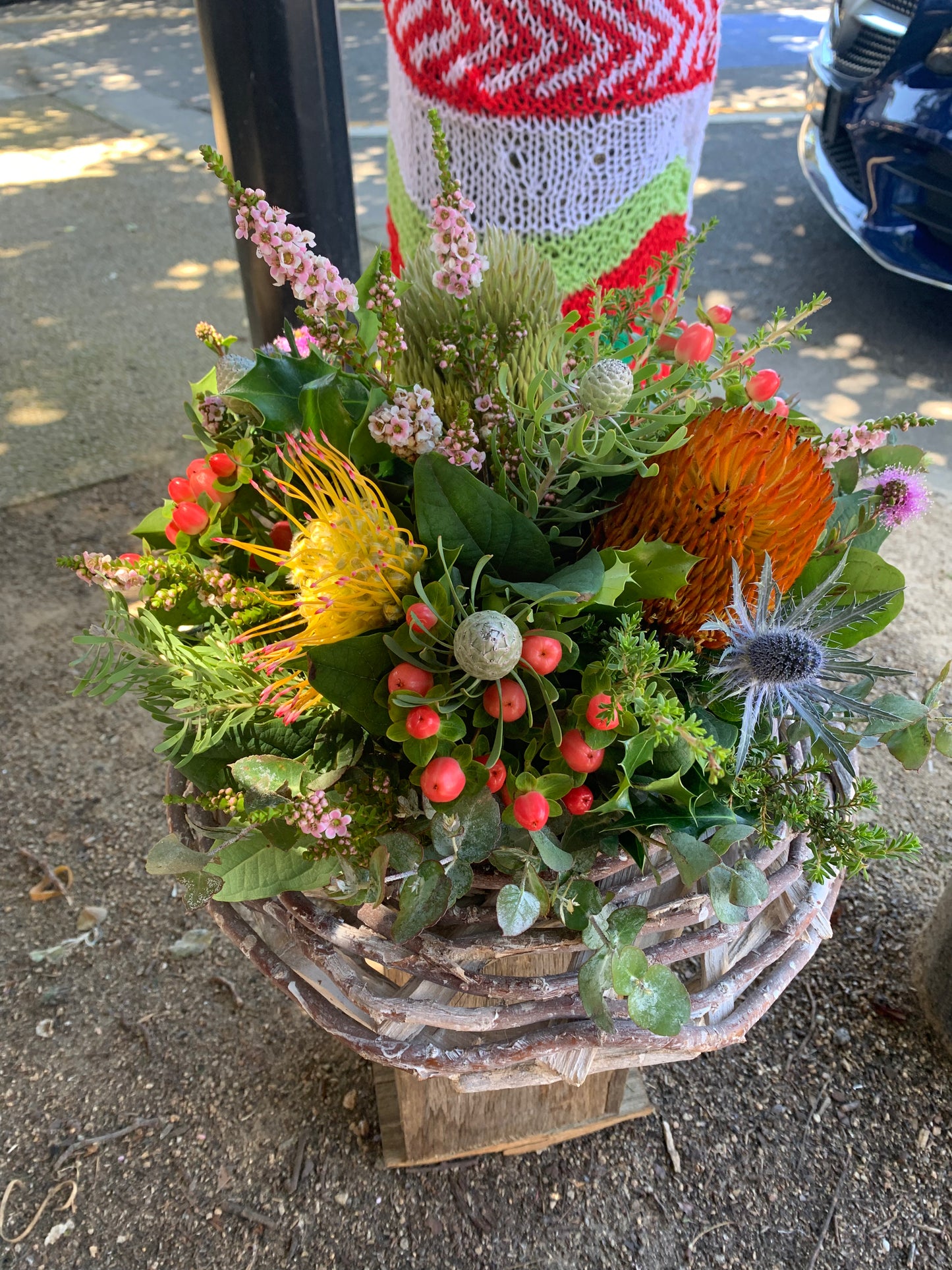 In the woods centrepiece