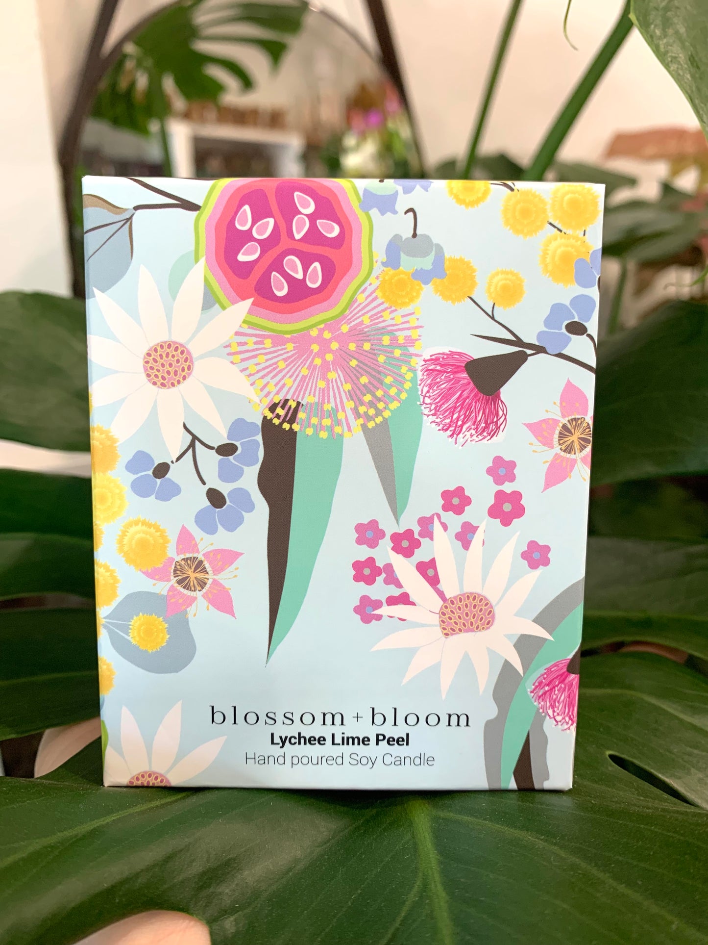 Blossom & bloom hand poured soy candle