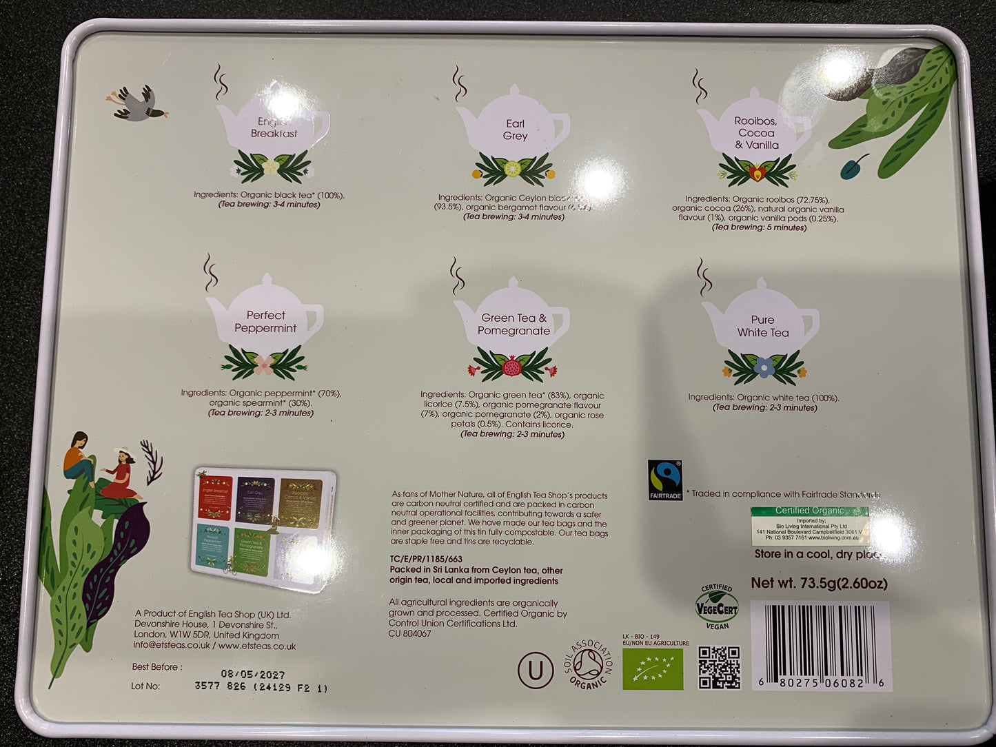EnglishTea Shop Organic collection