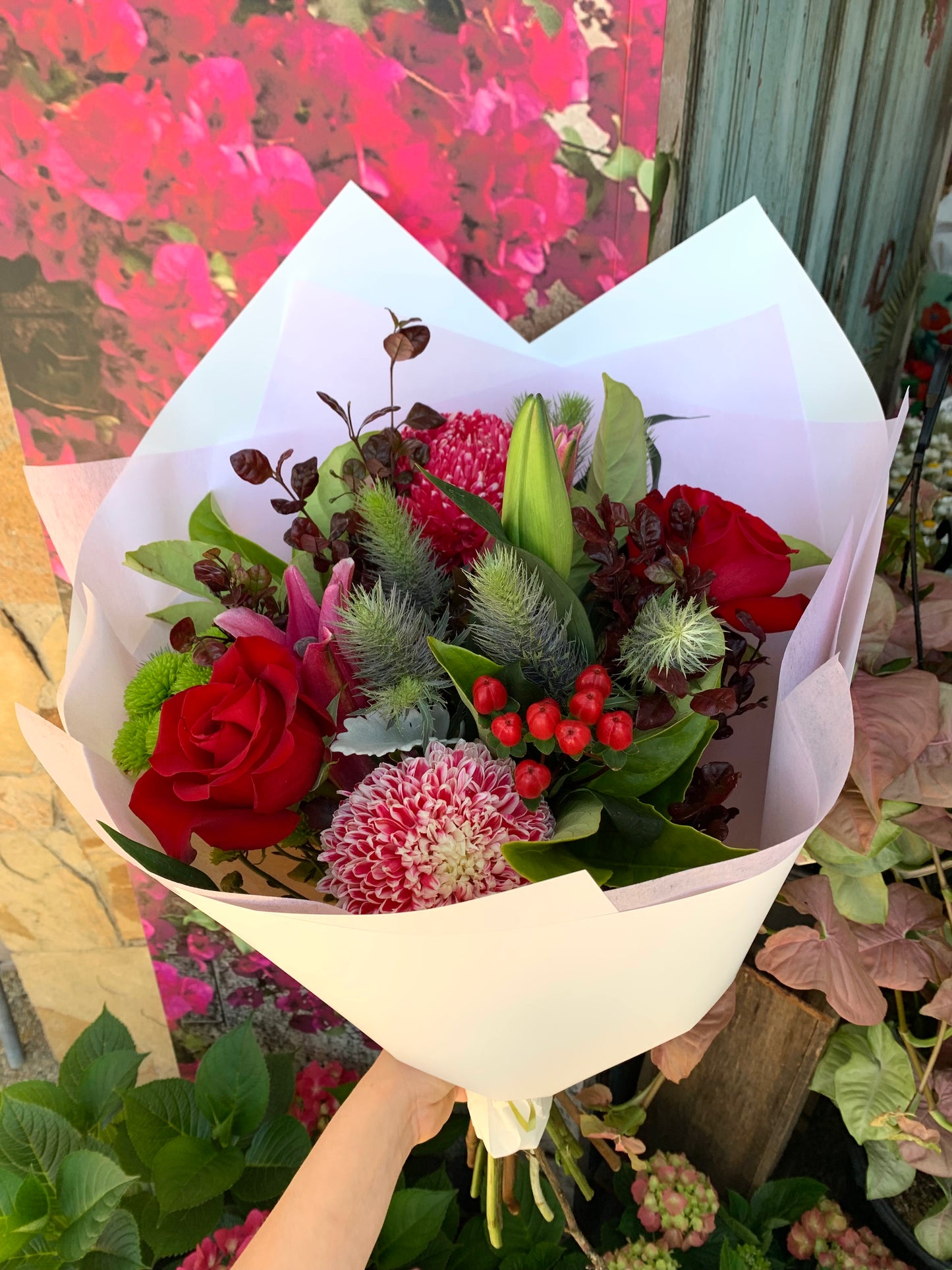 Redelicious bouquet