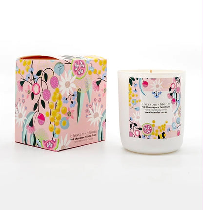 Blossom & bloom hand poured soy candle