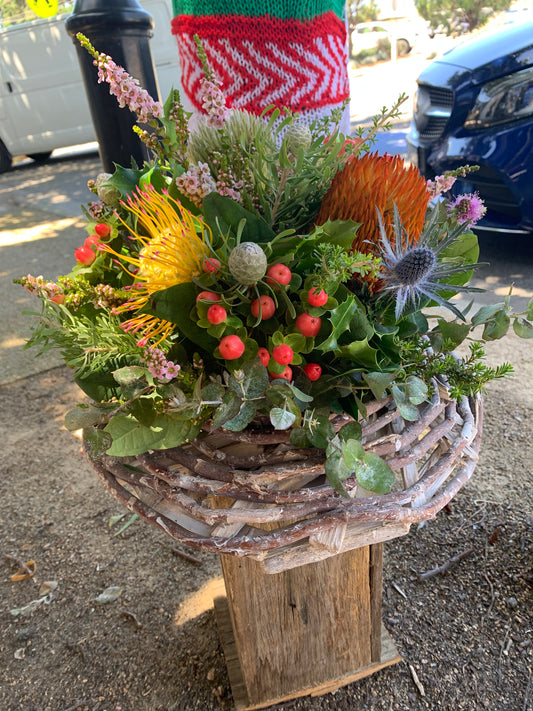In the woods centrepiece