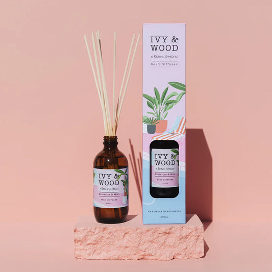 Ivy & Wood Reed Diffuser Paradiso collection