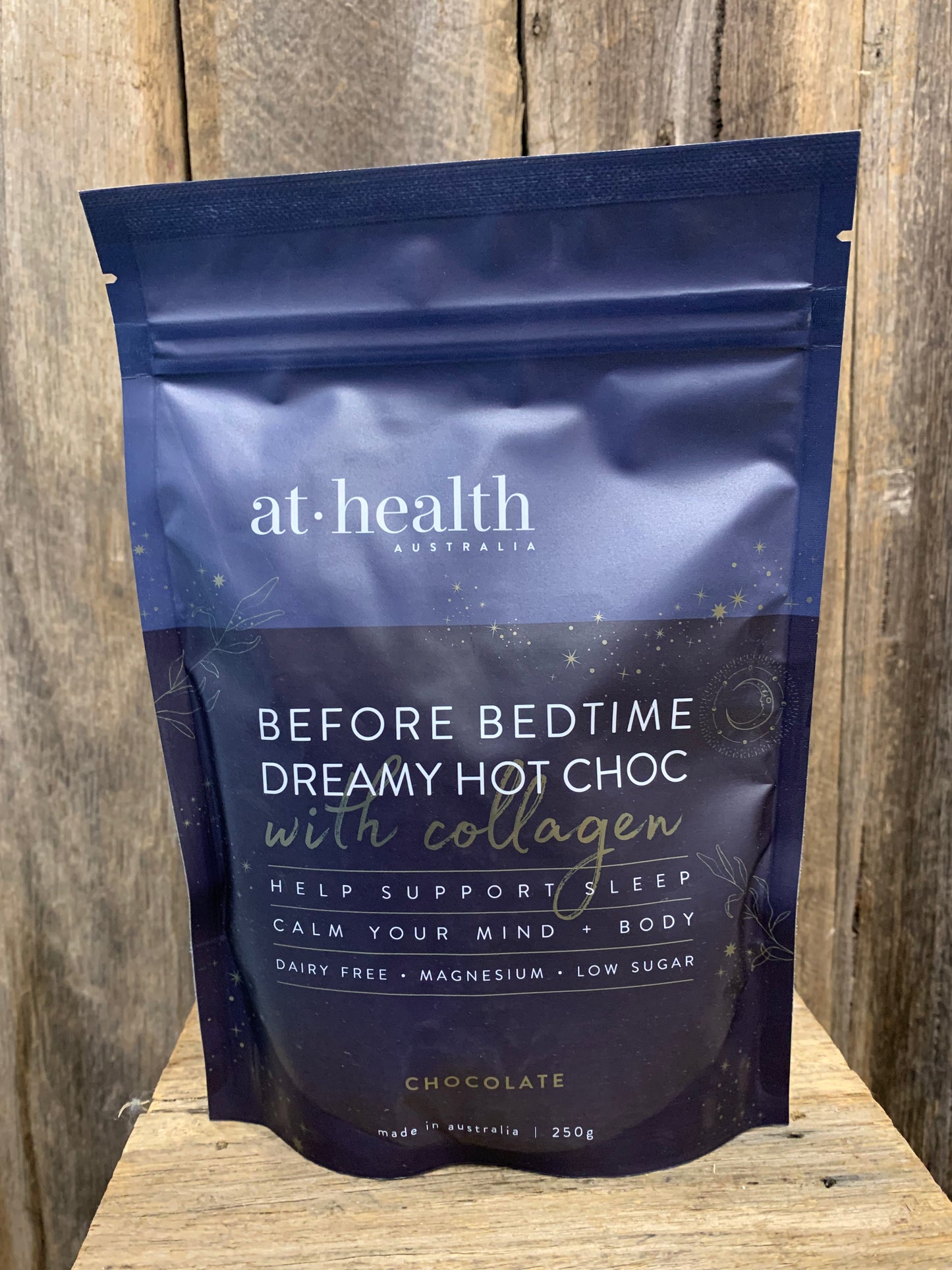 Dreamy hot chocolate with collagen