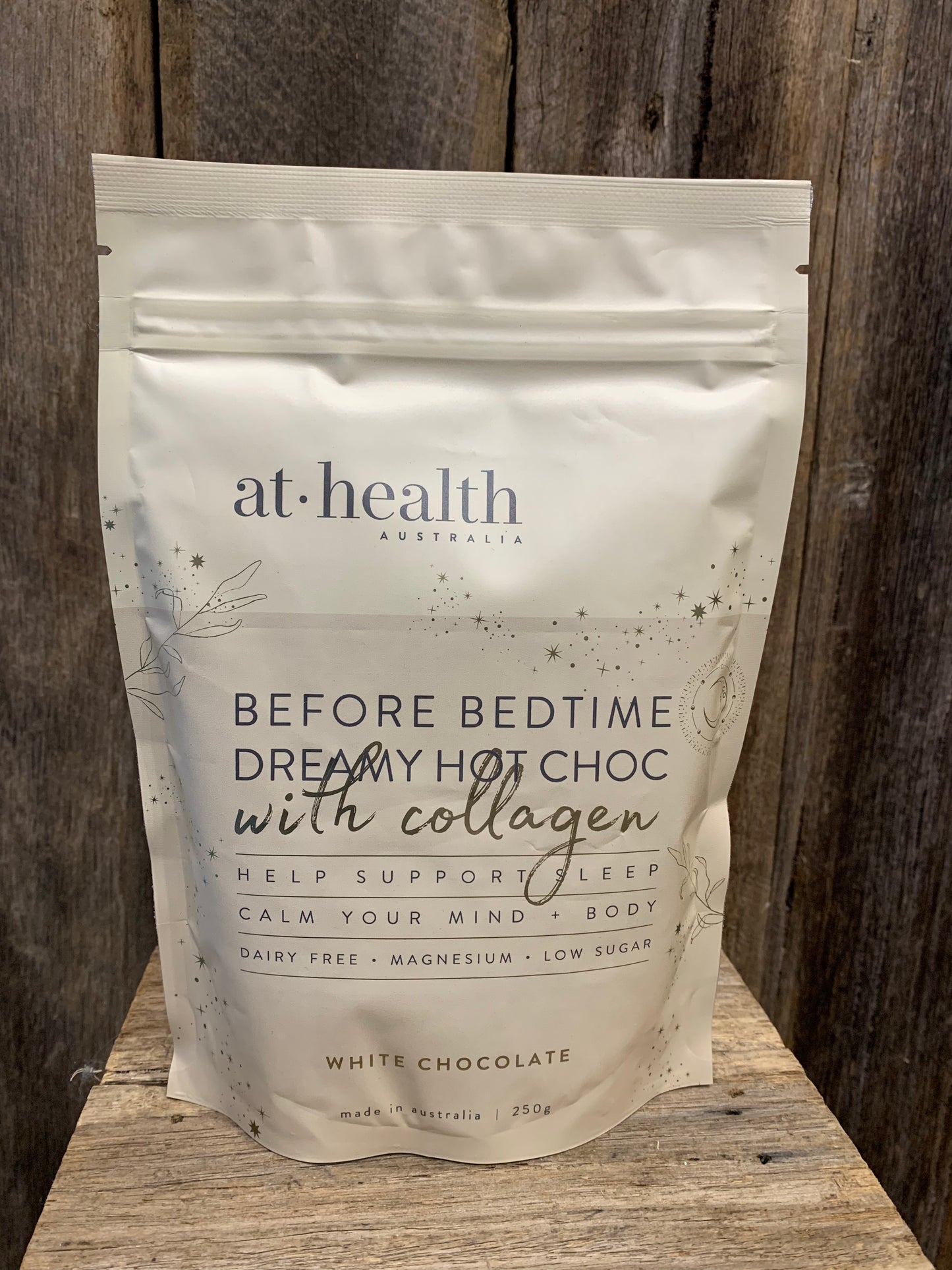 Dreamy hot chocolate with collagen