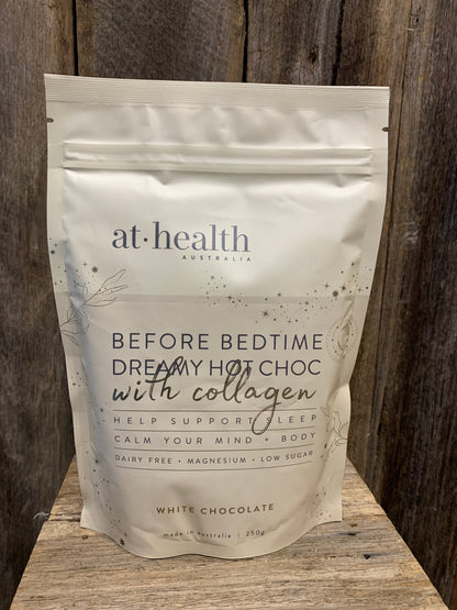 Dreamy hot chocolate with collagen