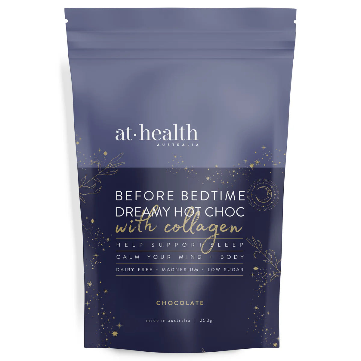 Dreamy hot chocolate with collagen