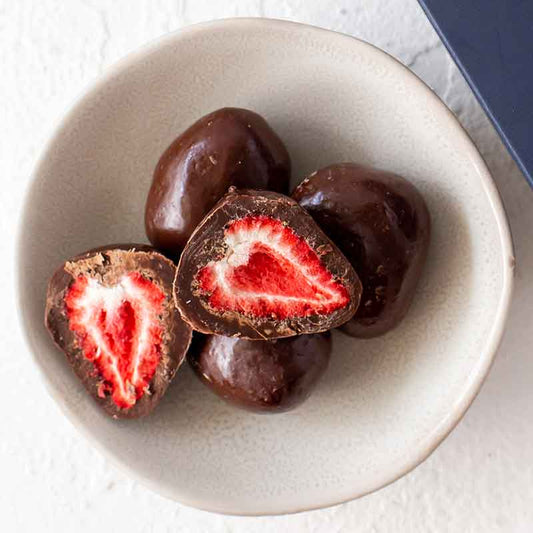Organic Chocolate Strawberries- Dark Chocolate