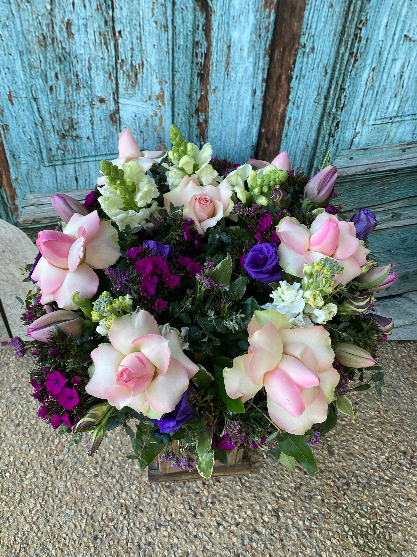 ‘ADORN’ -fresh floral Wreath Arrangement