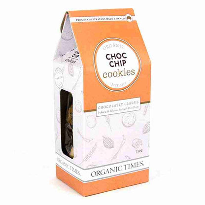 Organic Choc Chip Cookies