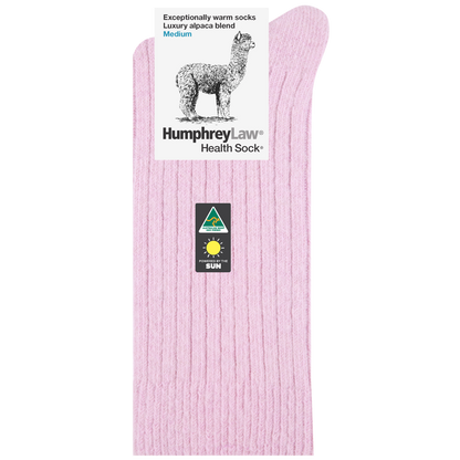 HUMPHREY LAW -Luxury Alpaca Blend Socks Stocked by Abricot Florist 